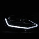 PHARES NOIRS FEUX DE JOUR CLIGNOTANTS LED DYNAMIQUES VW T6 2015-2019 (06207)