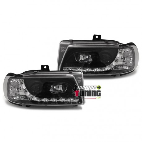 PHARES DEVIL EYES TUNING NOIRS SEAT IBIZA / CORDOBA (13627)