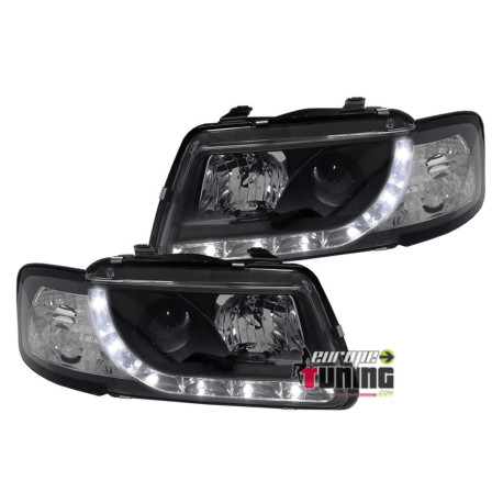 PHARES DEVIL EYES AUDI A3 NOIRS PHASE 1 (01267)