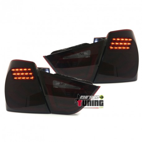 FEUX ROUGES FUMES LED BANDES CELIS BMW SERIE 3 E90 BERLINE PHASE 2 2009-2012 (04624)
