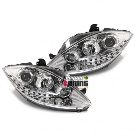 PHARES DEVIL EYES TUNING SEAT LEON CHROM (13503)