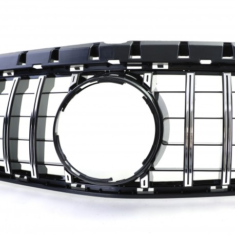CALANDRE AMG GT R NOIRE CHROMEE MERCEDES CLASSE B W246 2014-2018 (06214)