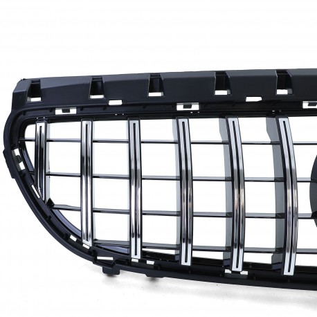 CALANDRE AMG GT R NOIRE CHROMEE MERCEDES CLASSE B W246 2014-2018 (06214)