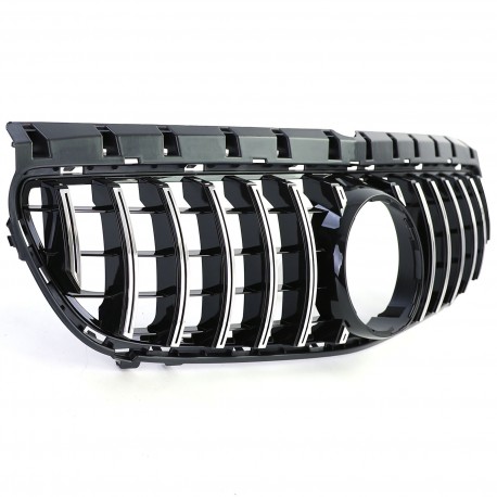 CALANDRE AMG GT R NOIRE CHROMEE MERCEDES CLASSE B W246 2014-2018 (06214)