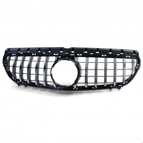CALANDRE AMG GT R NOIRE CHROMEE MERCEDES CLASSE B W246 2014-2018 (06214)