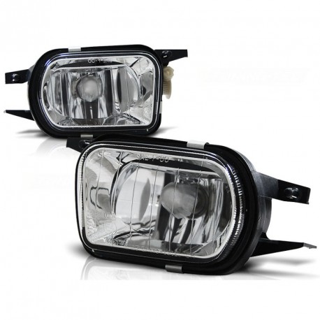 ANTI BROUILLARD LISSES MERCEDES NOIRS W203 W209 (03560)