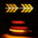 FEUX ROUGES FUMES FULL LED ET DYNAMIQUES MERCEDES CLASSE C W203 BERLINE 2000-2004 (06218)