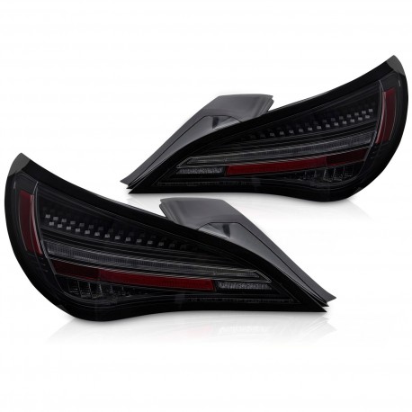 FEUX NOIRS FUMES FULL LED ET DYNAMIQUES MERCEDES CLA C117 2013-2016 OEM AMPOULES (06225)