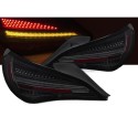 FEUX NOIRS FUMES FULL LED ET DYNAMIQUES MERCEDES CLA C117 2013-2016 OEM AMPOULES (06225)