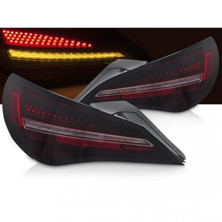 FEUX NOIRS FUMES FULL LED ET DYNAMIQUES MERCEDES CLA C117 2013-2016 OEM AMPOULES (06225)