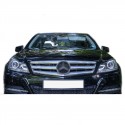 PHARES NOIRS A LED DESIGN XENON MERCEDES CLASSE C W204 2011-2014 (03509)