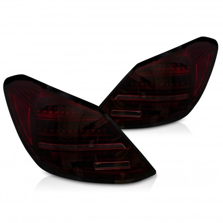 FEUX ROUGES NOIRS FULL LED DYNAMIQUES MERCEDES CLASSE C W205 2014-2021 OEM LED (06243)