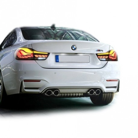 FEUX FUMES NOIRS OLED BMW SERIE 4 F32 F33 F36 F82 F83 2013-2021 (06250)