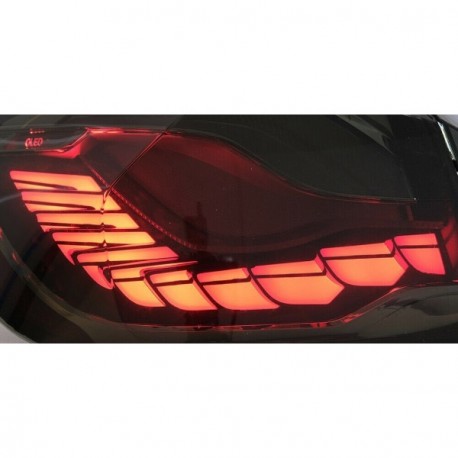 FEUX FUMES NOIRS OLED BMW SERIE 4 F32 F33 F36 F82 F83 2013-2021 (06250)