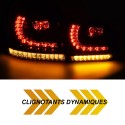FEUX ROUGES FUMES FULL LED DYNAMIQUES VW GOLF 6 2008-2013 (06252)