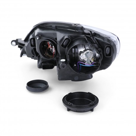 PHARES AVANTS FEUX NOIRS VW VOLKSWAGEN GOLF 5 PLUS 2005-2008 (06257)