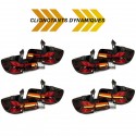 FEUX NOIRS FULL LED ET DYNAMIQUES LIGNE G05 BMW X5 E70 2007-2013 (06224)
