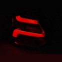 FEUX ARRIERES ROUGES CLAIRS LED BAR ET CLIGNOTANTS DYNAMIQUES FORD FOCUS 3 2011-2014 (06270)