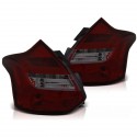 FEUX ARRIERES ROUGES CLAIRS LED BAR ET CLIGNOTANTS DYNAMIQUES FORD FOCUS 3 2011-2014 (06270)