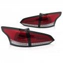 FEUX ROUGES CLAIRS FULL LED ET DYNAMIQUES FORD FOCUS 3 SW BREAK 11-18 (06277)