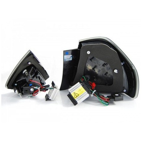 FEUX FUMES NOIRS LED BAR BMW SERIE 3 E90 BERLINE 2005-2008 (06288)