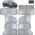 PARE SOLEIL INTEGRAL 8 ELEMENTS MERCEDES CLASSE V W447 2014-2023 (06312)