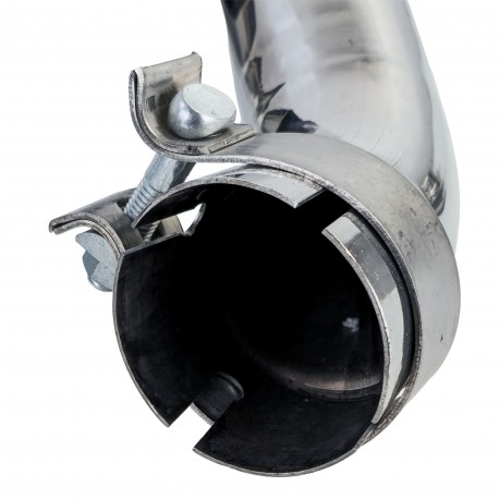 2 SORTIES ECHAPPEMENT CHROM SPORT PACK M POUR BMW X6 E71 30d 40d (06317)