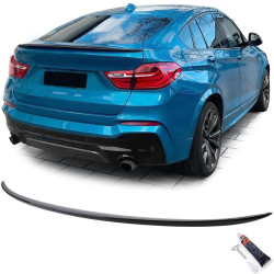 SPOILER BECQUET SPORT DE COFFRE NOIR BRILLANT BMW X4 F26 (06318)