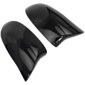 COQUES DE RETROVISEURS NOIRES BRILLANTES BMW X3 X4 X5 X6 (06319)