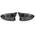 COQUES DE RETROVISEURS NOIRES BRILLANTES BMW X3 X4 X5 X6 (06319)