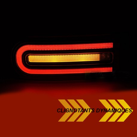 FEUX ARRIERES FULL LED ROUGES CLIGNOTANTS DYNAMIQUES MERCEDES CLASSE G W464 G550 G63 AMG 2018- (06311)