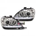 DEVIL EYES TUNING CHROM POUR MERCEDES ML W163 02-05 (00477)