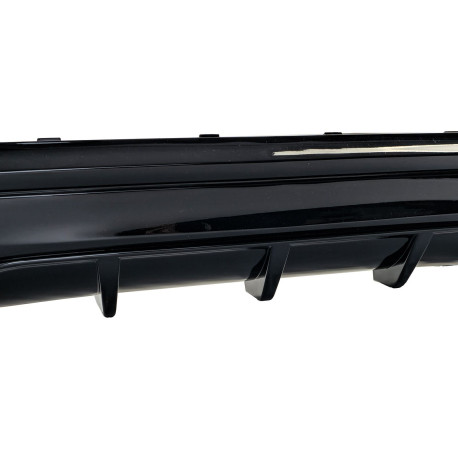 DIFFUSEUR SPORT NOIR BRILLANT BMW SERIE 2 COUPE F22 F23 218 220 PACK M (05896)