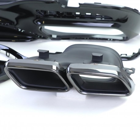 DIFFUSEUR SPORT DOUBLE SORTIES MERCEDES CLASSE S W222 17-20 (06328)