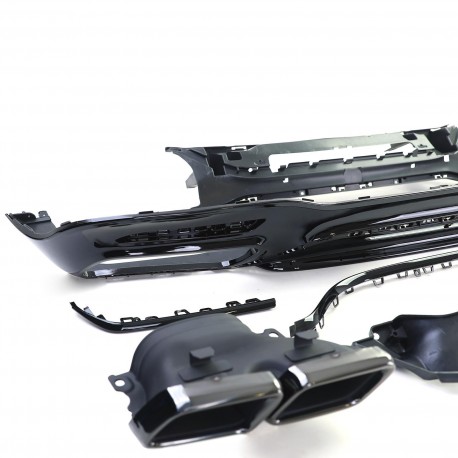 DIFFUSEUR SPORT DOUBLE SORTIES MERCEDES CLASSE S W222 17-20 (06328)