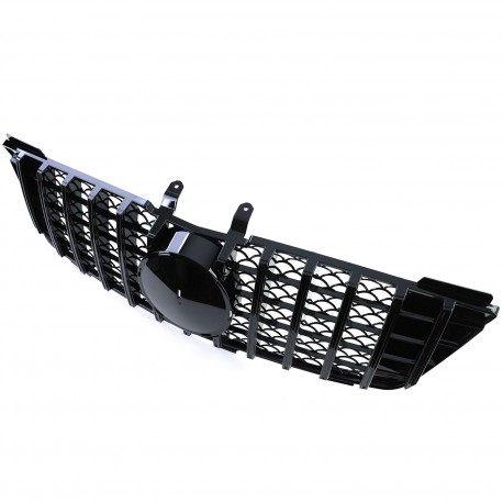 CALANDRE GRILLE PANAMERICANA LIGNE AMG GT-R FULL BLACK MERCEDES ML W164 PH1 2005-2008 (05703)