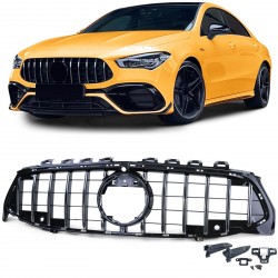 CALANDRE LIGNE AMG GT FULL BLACK MERCEDES CLA  X118 2019- (06330)