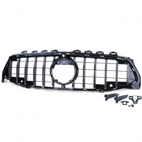 CALANDRE LIGNE AMG GT FULL BLACK MERCEDES CLA  X118 2019- (06330)