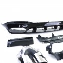 DIFFUSEUR NOIR AVEC DOUBLES SORTIES MERCEDES CLA C118 & X118 Ap 2019 (06334)
