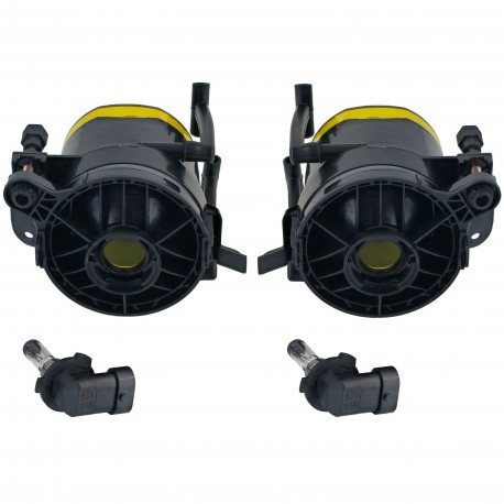 FEUX DE BROUILLARD NOIRS BMW E46 E90 E91 E60 E61 E63 E64 X3 (06306)