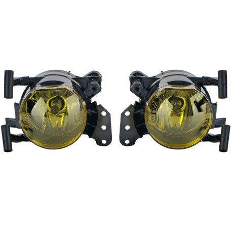 FEUX DE BROUILLARD NOIRS BMW E46 E90 E91 E60 E61 E63 E64 X3 (06306)