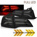 FEUX NOIRS FUMES FULL LED ET DYNAMIQUES TESLA 3 / MODEL Y 2017-2023 (06348)