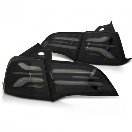 FEUX NOIRS FUMES FULL LED ET DYNAMIQUES TESLA 3 / MODEL Y 2017-2023 (06348)