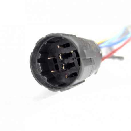 PHARES AVANTS NOIRS FEUX DE JOUR LED FIAT GRANDE PUNTO 2008-2009 (06353)