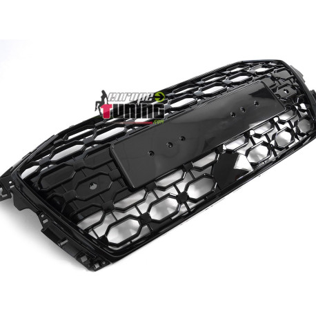 CALANDRE SPORT NOIRE LIGNE RS3 AUDI A3 8Y 2020-2024 (06355)