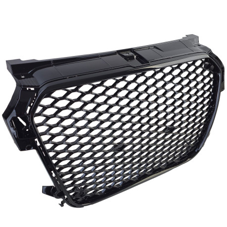 CALANDRE SPORT NOIRE LIGNE RS AUDI A1 8X 2010-2014 (06357)