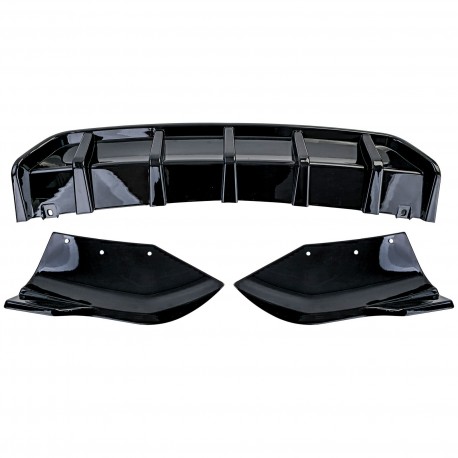 DIFFUSEUR SPORT PERFORMANCE NOIR BRILLANT BMW X4 F26 2014-2018 (06359)