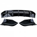 DIFFUSEUR SPORT PERFORMANCE NOIR BRILLANT BMW X4 F26 2014-2018 (06359)