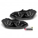 PHARES NOIRS FEUX CLIGNOTANTS SEQUENTIELS VW POLO 6 AW 2G 2017-2021 (05747)