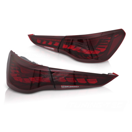 FEUX ROUGES FUMES OLED BMW SERIE 4 G22 G23 2020-  (06381)